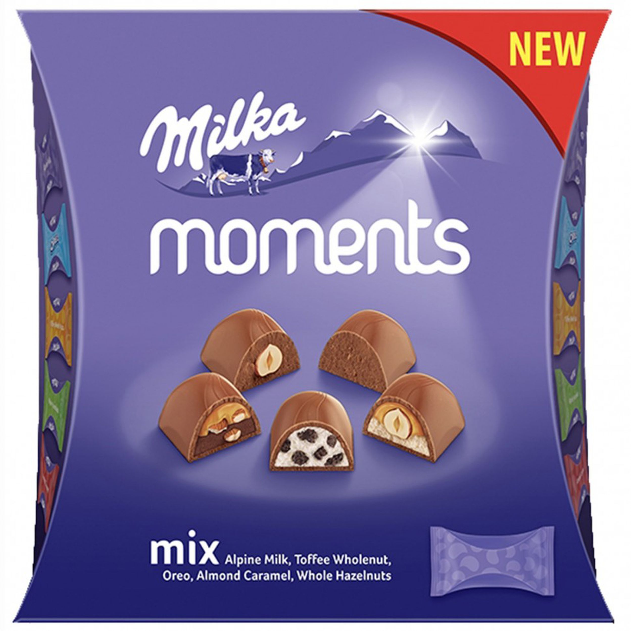 Милка набор купить. Шоколадные конфеты Милка moments мини микс 97гр. Набор конфет Milka микс. Набор конфет Milka moments Mix 97 г. Milka ассорти конфеты.