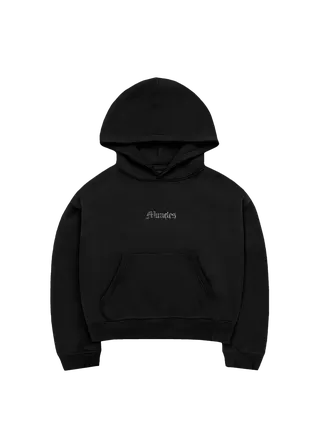 ADDRESS LOGO ZIP-HOODIE in GRAPHITE - MARCELO MIRACLES