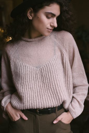 Line and dot shop heavenly sheer sweater