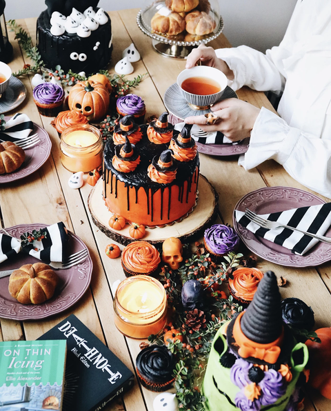 Halloween: праздничный стол