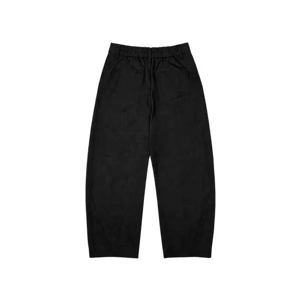 STRIPE TROUSERS in BLACK